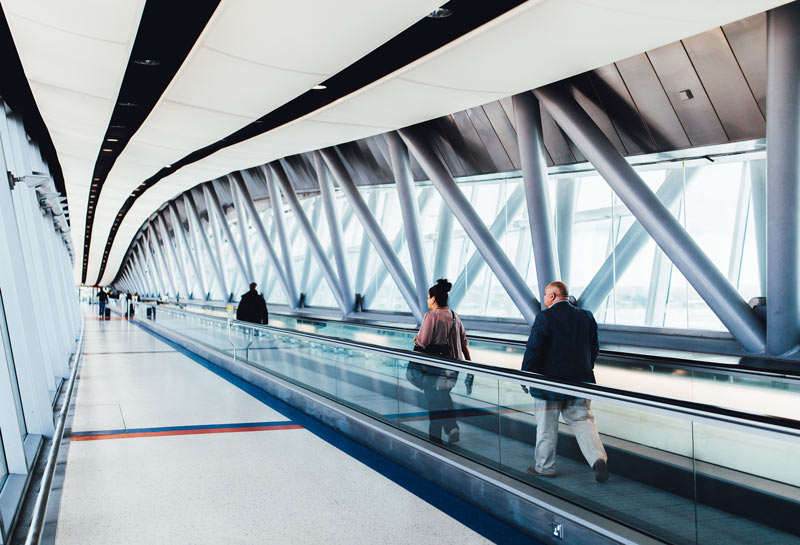 airport floor marble