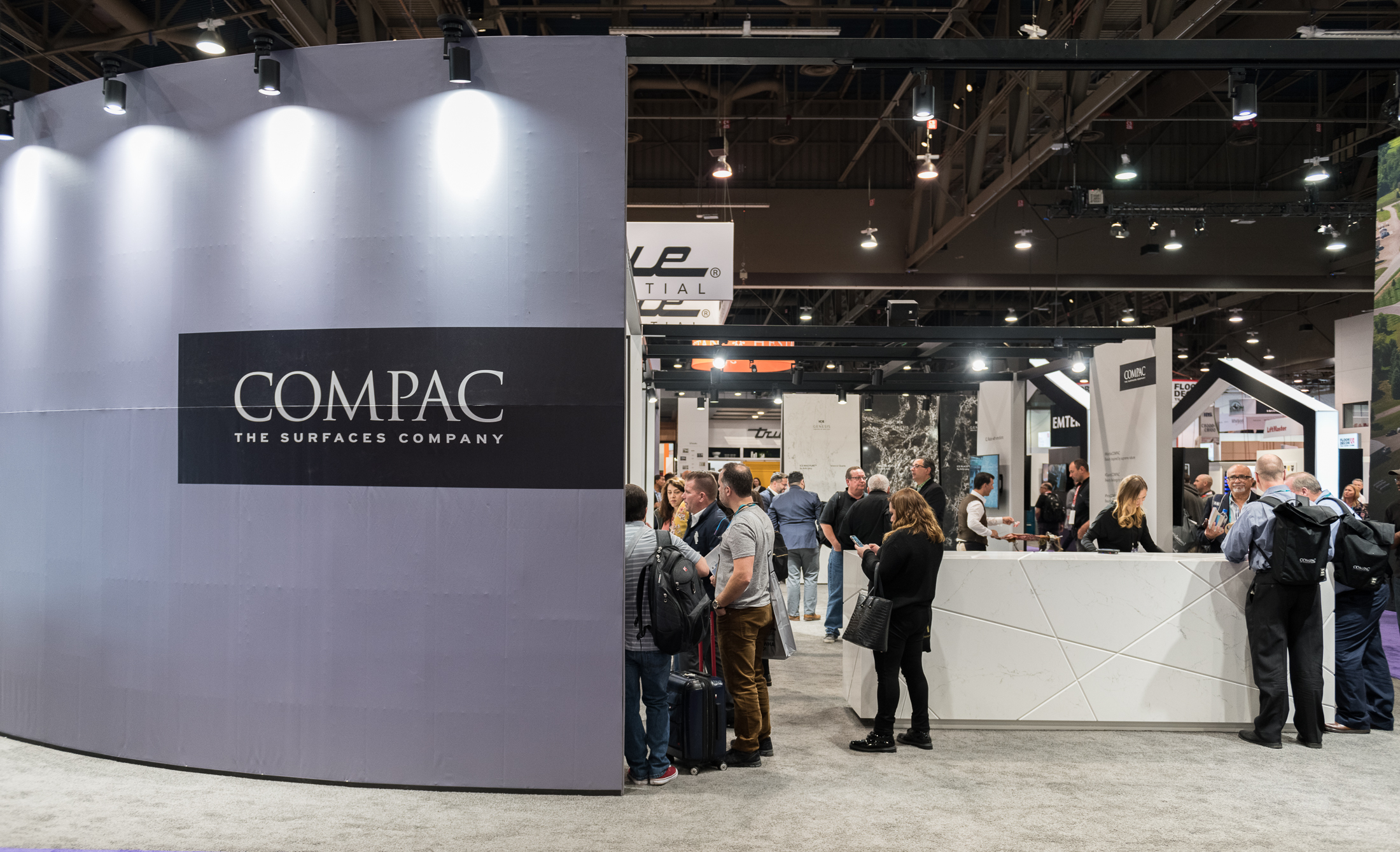 COMPAC exhibe un stand de 400 metros cuadrados en KBIS 2020.
