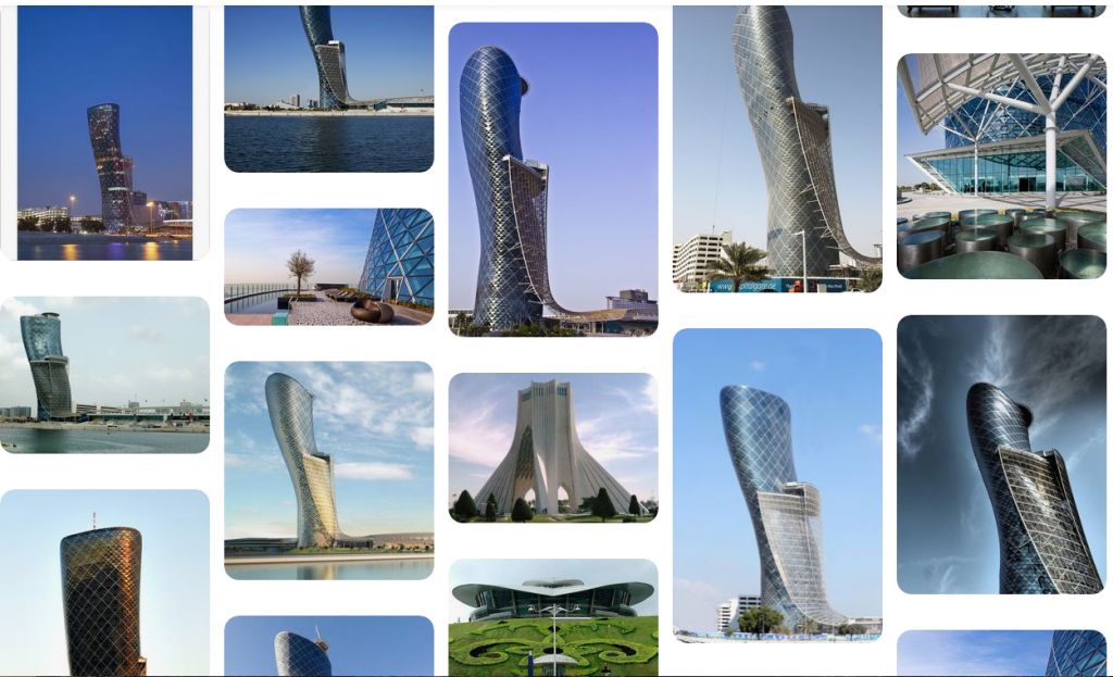 Capital Gate en Pinterest