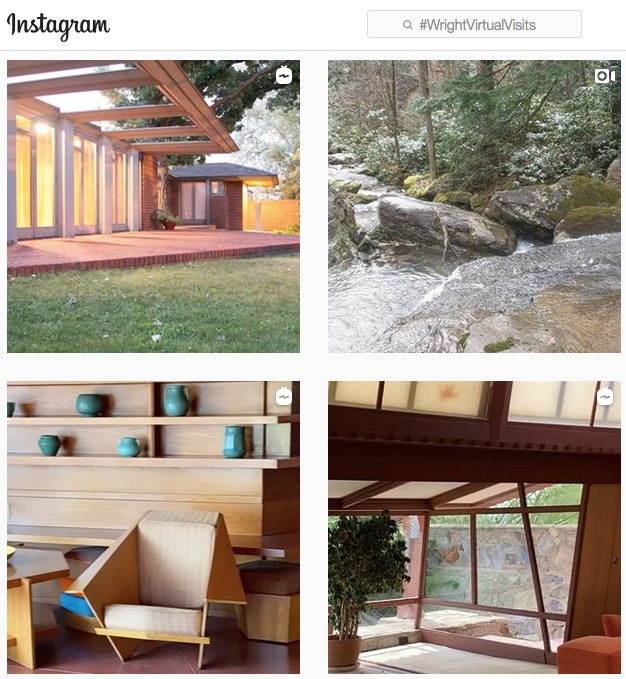 Homenaje a Lloyd Wright en Instagram