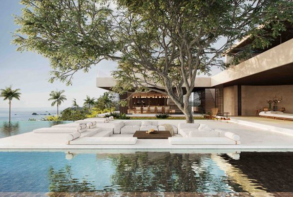 Tropical style house by Alejandro Borrego.