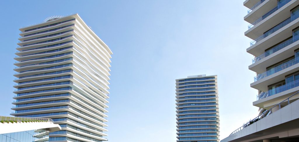 Zorlu Center en Estambul com mármol de COMPAC