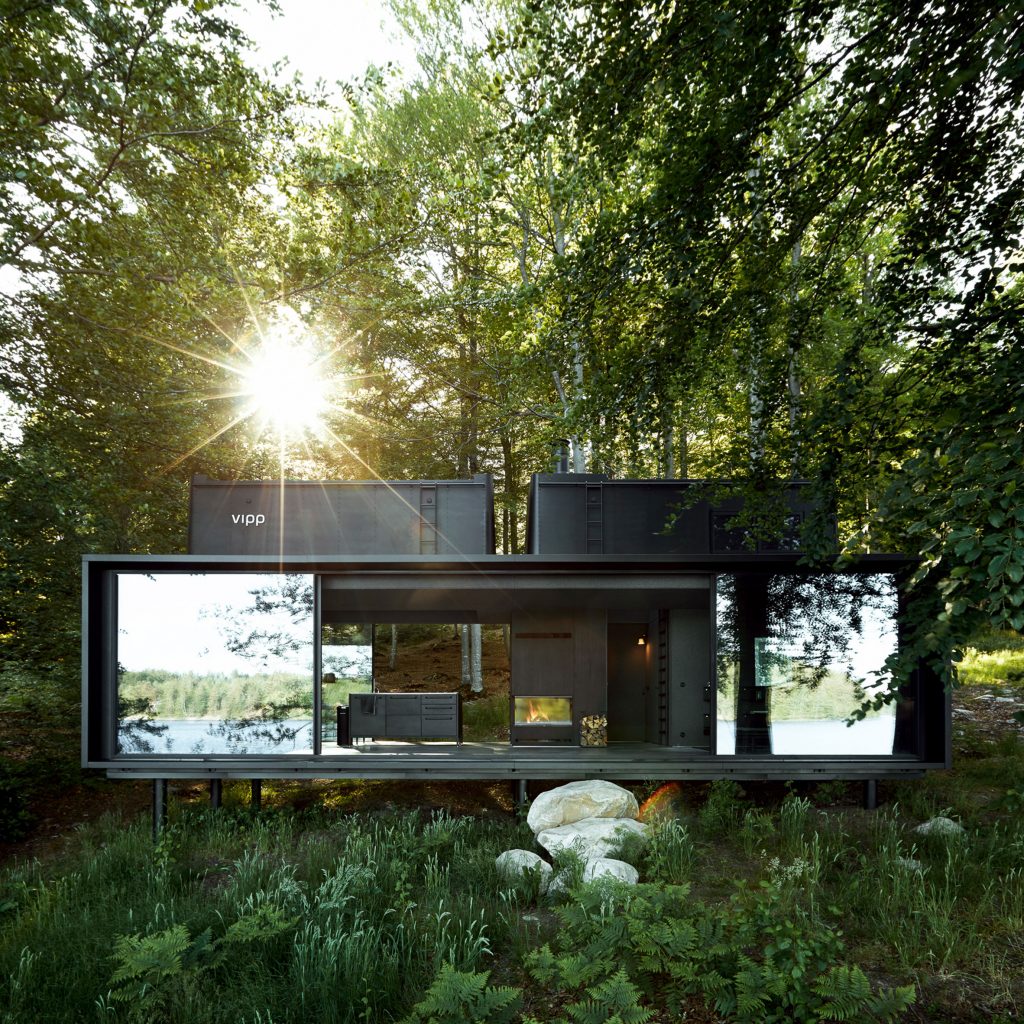 Arquitectura modular: casa de acero