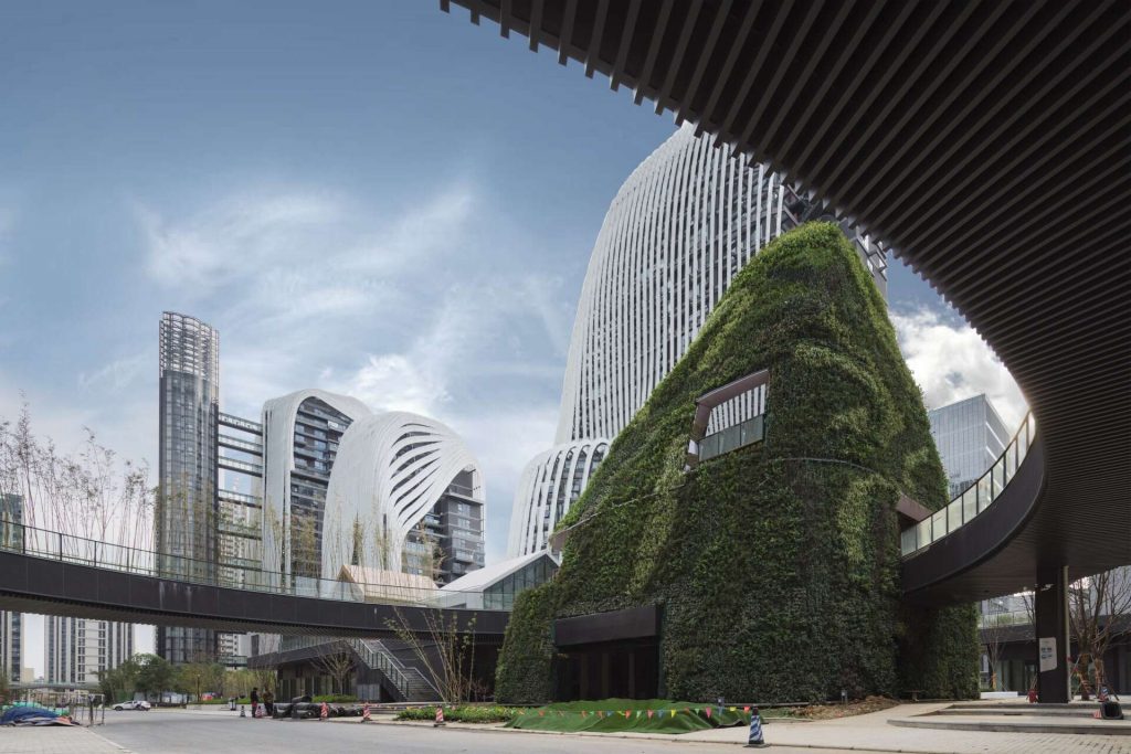 Uno de los proyectos de Mad Architects en China.