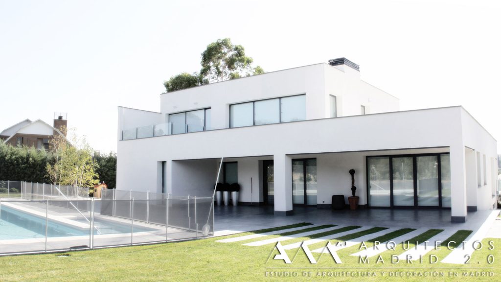House designed by Arquitectos Madrid 2.0.
