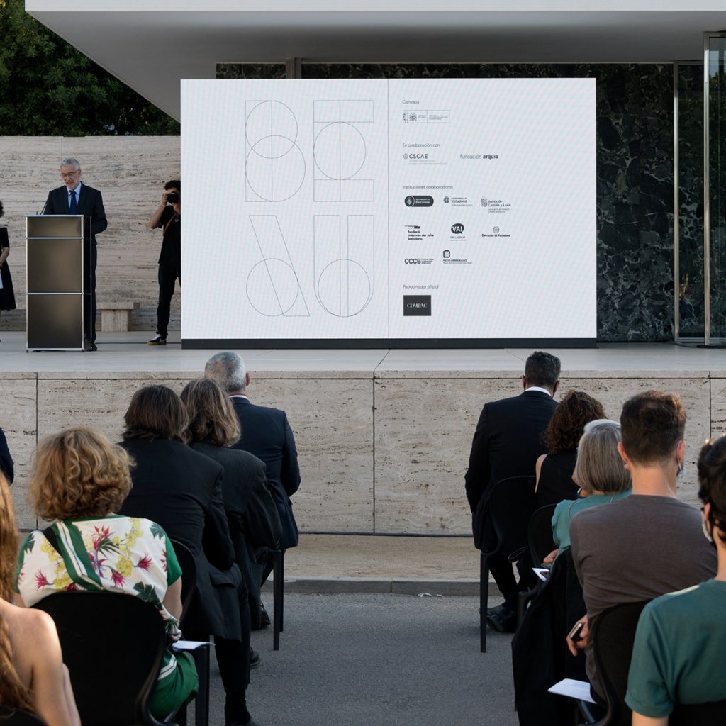 Discurso en la Bienal española de Arquitectura y Urbanismo