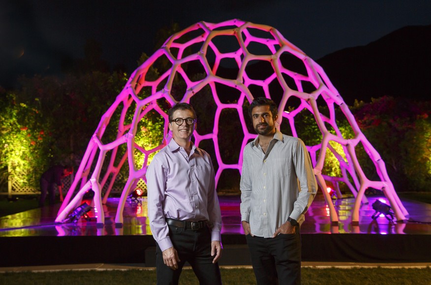The founders of Form Found Design and the MARS Pavilion.