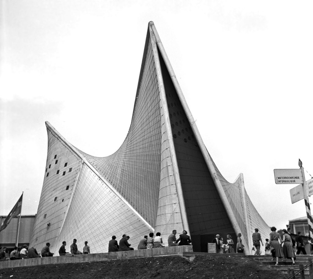 Philips Pavilion at the Brussels Universal Exhibition – Expo 1958