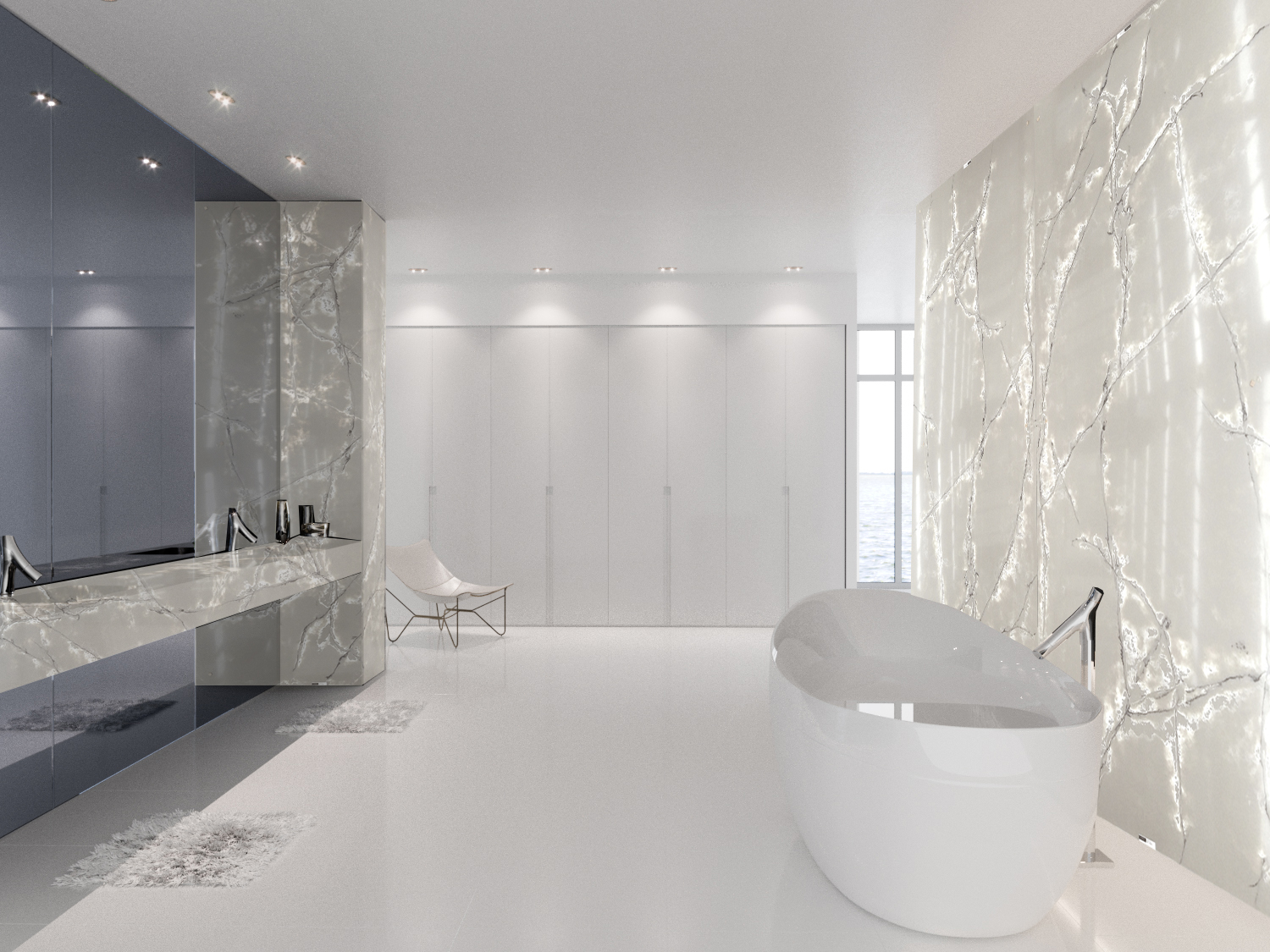 The technology of materials in bath design