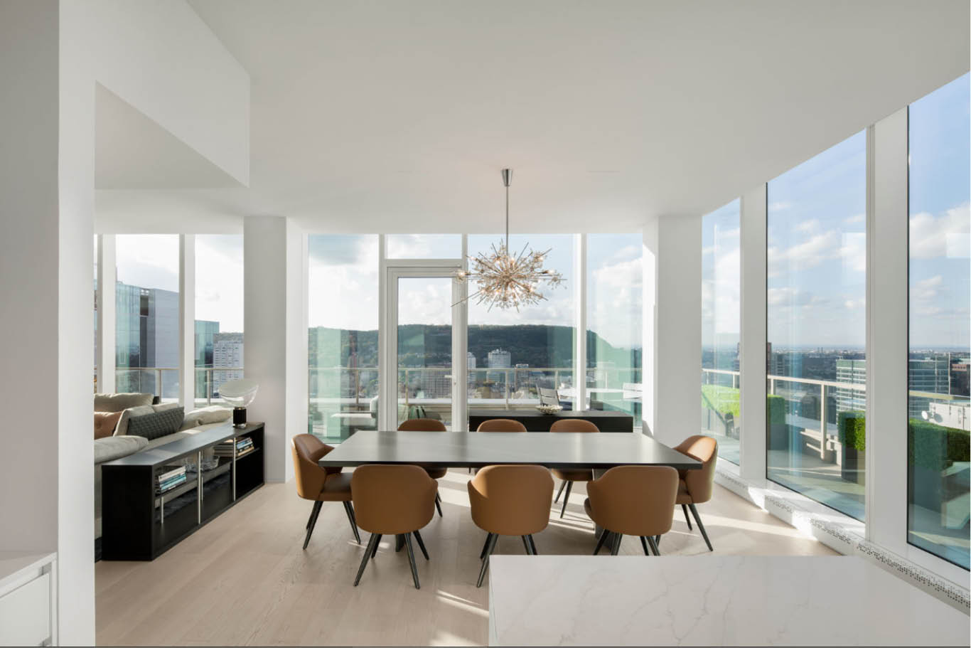 Belvédère, an impressive penthouse in the centre of Montreal