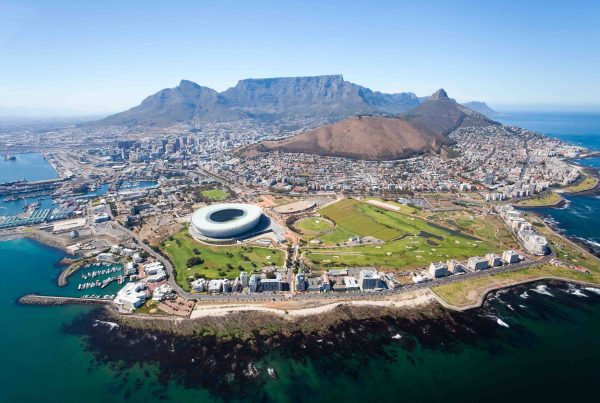 Panoramic photo of Cape Town