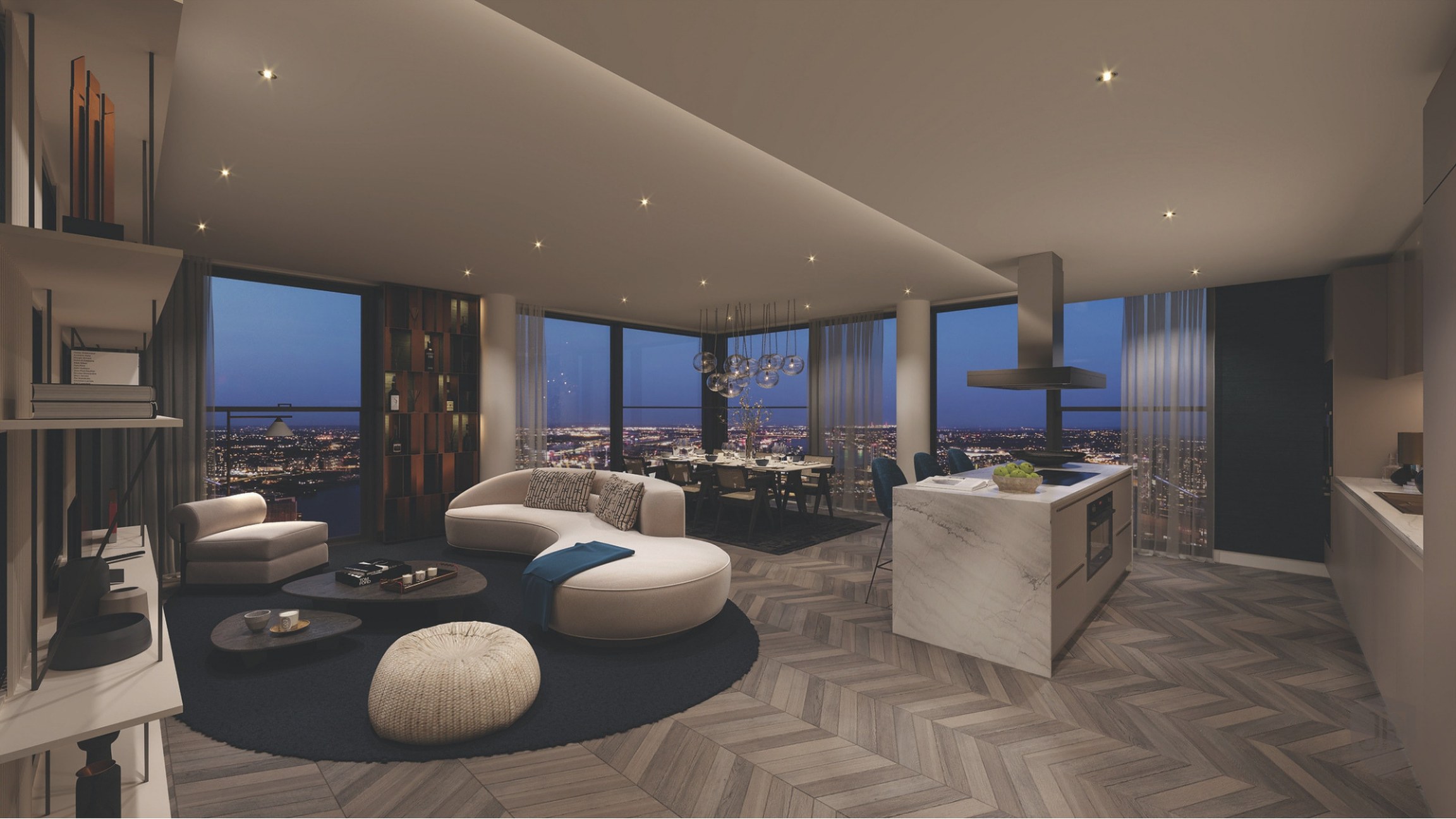 Exclusivity and luxury manifested in penthouses