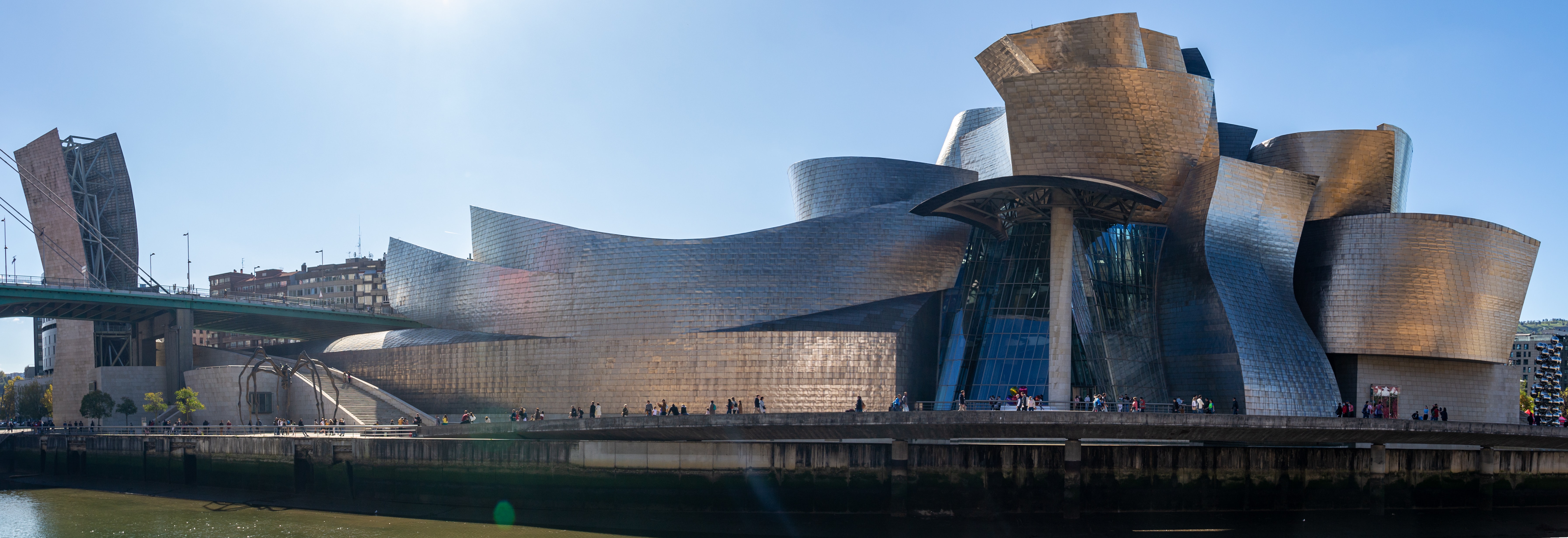 The Guggenheim Museum Bilbao and its magnificent architecture