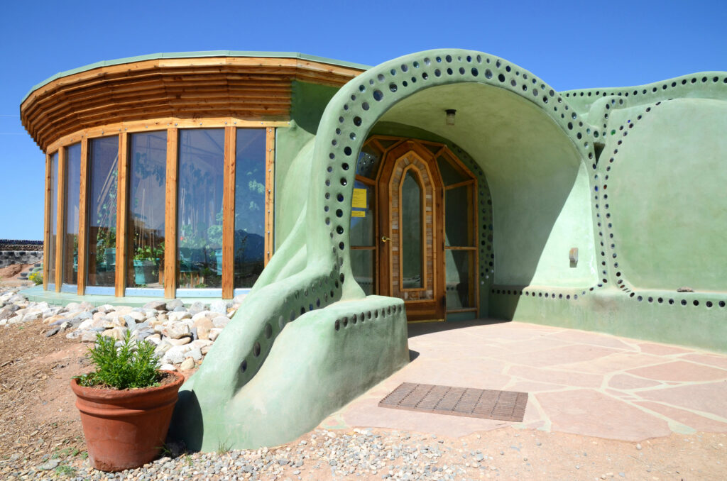 Casa Earthship en Taos 1