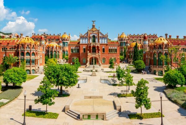 Hospital de la Santa Cruz y San Pablo en Barcelona