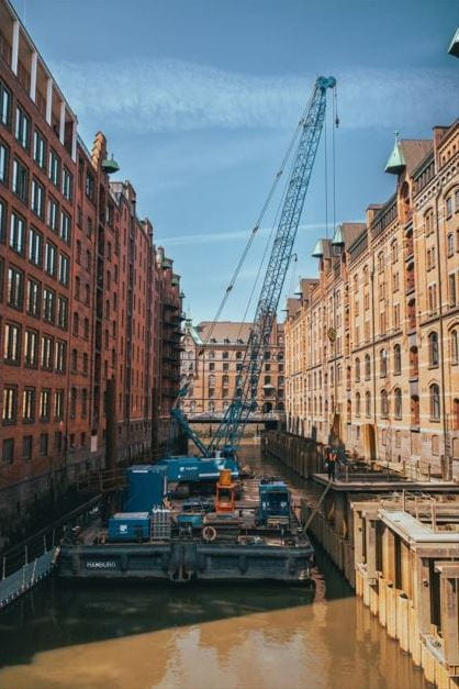 HalfenCity, Hamburg, Germany.